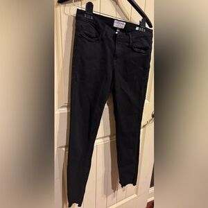Frame Denim Classic Black Trousers